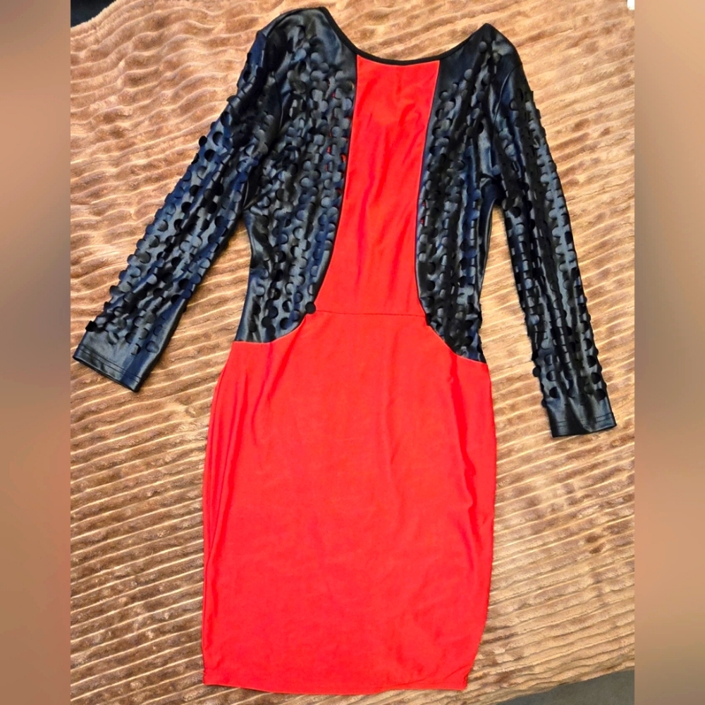 Black & Red Dress